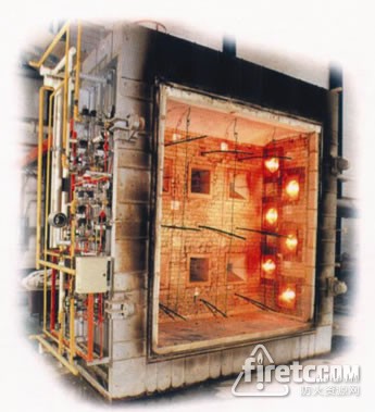 Fire resistance test