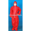 Sell Nonwoven Disposable red Coverall (Red,50gsm,55gsm,60gsm)