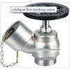 Supply oblique fire landing valve