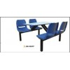 Supply Out door dining table and chair fireproof board JM-988FF