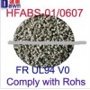 Supply Flame retardant ABS FR V0, grey abs granules