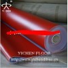 Supply indoor plastic floor in roll with fire-proof function