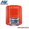 Supply Conventional Fire Alarm System Strobe Hooter AW-CSS2166-2