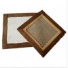 Sell latex back sisal floor carpet with cloth edge