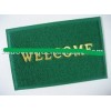 Supply vinyl welcome Mat for entrance