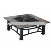 Supply square outdoor fire pit table