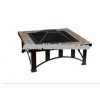 Supply 34 inch outdoor slate top fire pit table