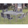 Supply Aluminum PS Wood Furniture Table And Chair DF978