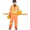Supply Men's Durable High Visibility Flame Retardant Coverall