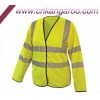 Supply High visibility yellow flame-retardant waistcoat