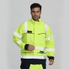 Wholesale Fluorescent Men's Work Safety Jackets