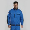 Bright Blue Safety and anti-static work jacket