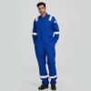 Our flame-retardant coverall is suitable for machinery, oil and welding and so on.